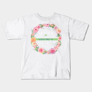 Mother Like A Flower Kids T-Shirt